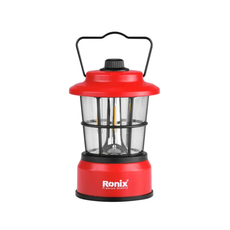 چراغ روشنایی فانوسی باطری خور 280 لومن RH-4297