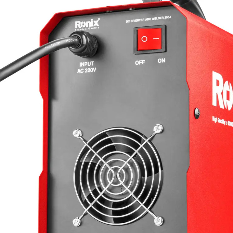 اینورتر جوشکاری 200 آمپر توربو فن پلاس RH-4604