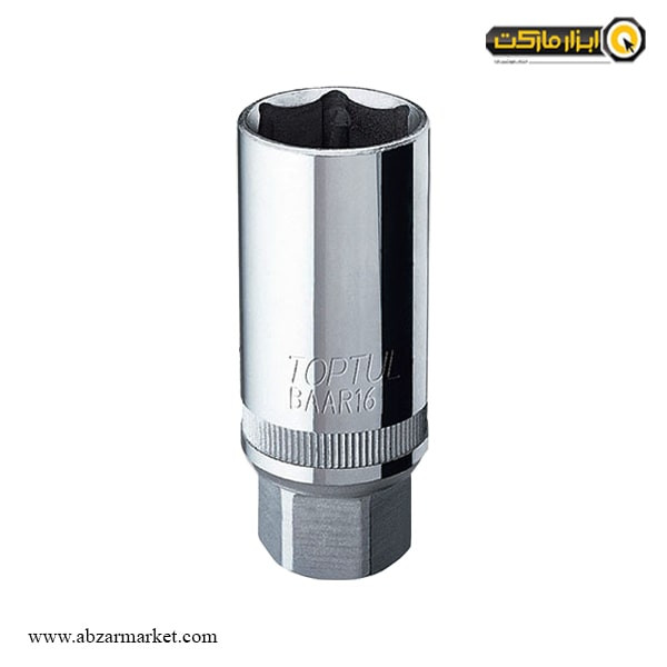 بکس شمع 1/2 اینچ تاپ تول کوتاه 6 گوش مدل