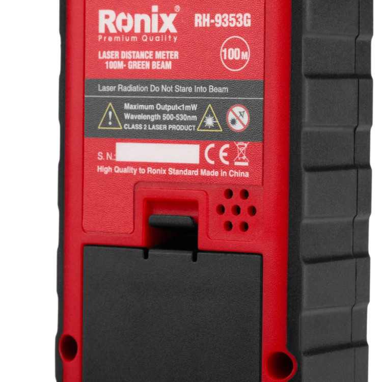 متر لیزری 100متری نور سبز مدل : RH-9353G