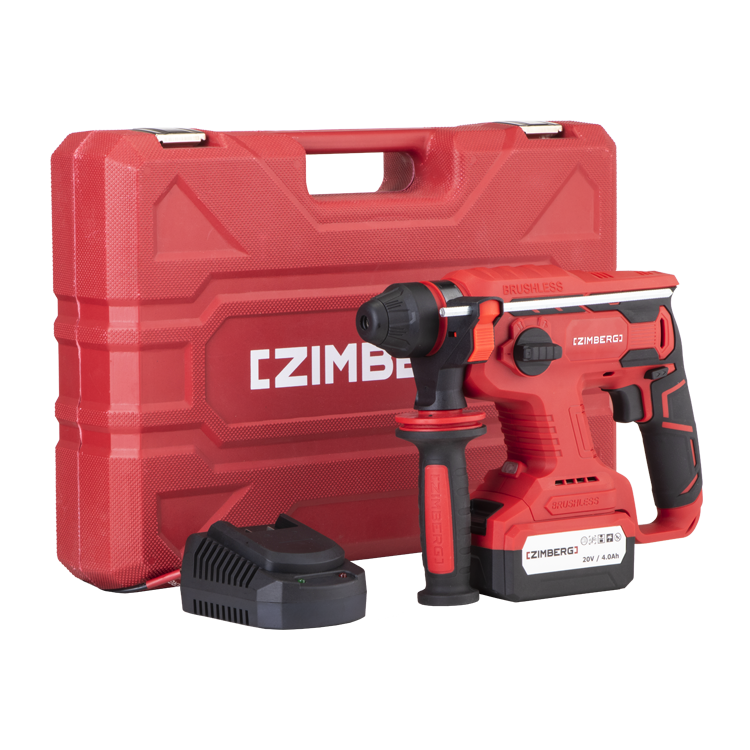بتن کن 22 م م شارژی 20 ولت براشلس PZB-3222