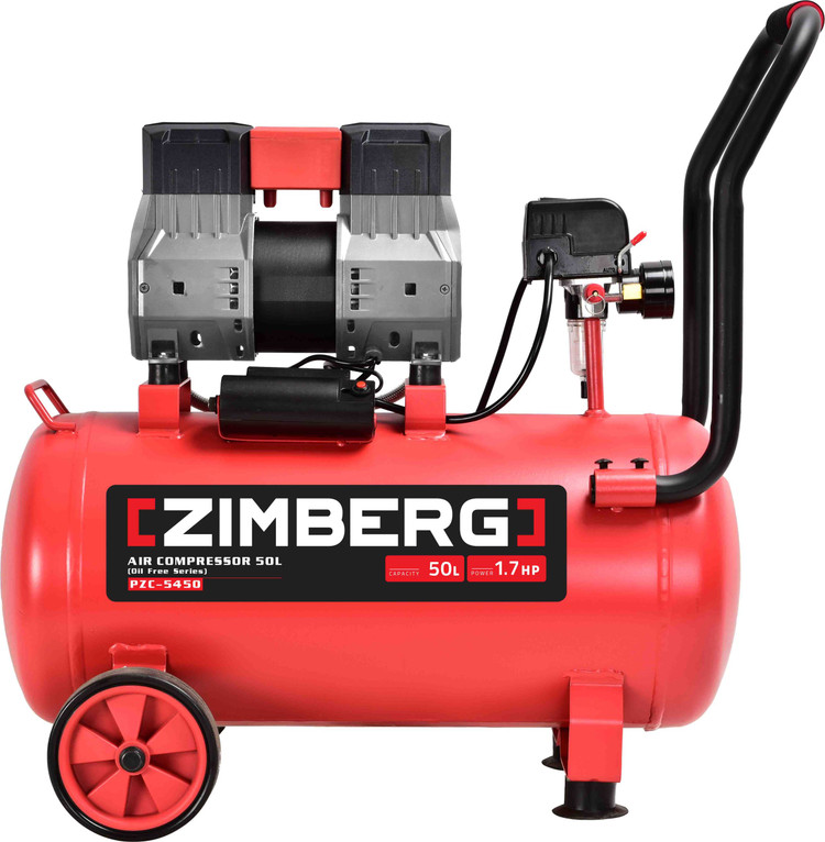 کمپرسور باد 50 لیتری سایلنت pzc-5450