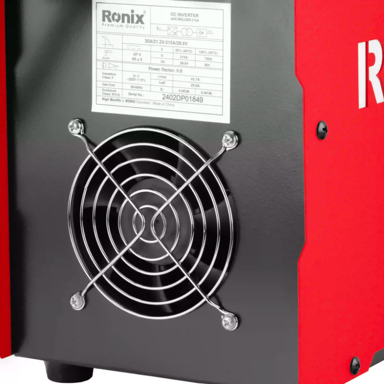 دستگاه جوش اینورتر 215 آمپر برد بزرگ مدل : RH-4612