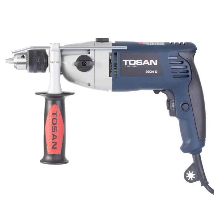 دریل چکشی گیربکسی 13 میلیمتر 1050 وات توسن مدل 0034D