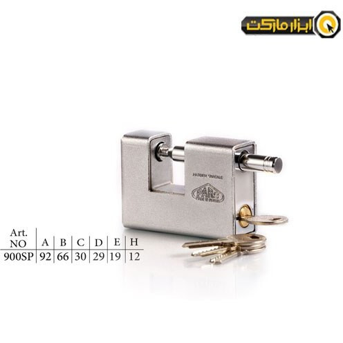 قفل کتابی پارس مدل SP900 روکش دار