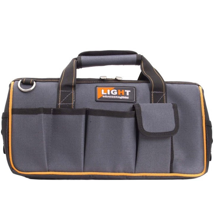 کیف ابزار لایت مدل LB-040 با ۱۴ عدد محفظه برزنتی