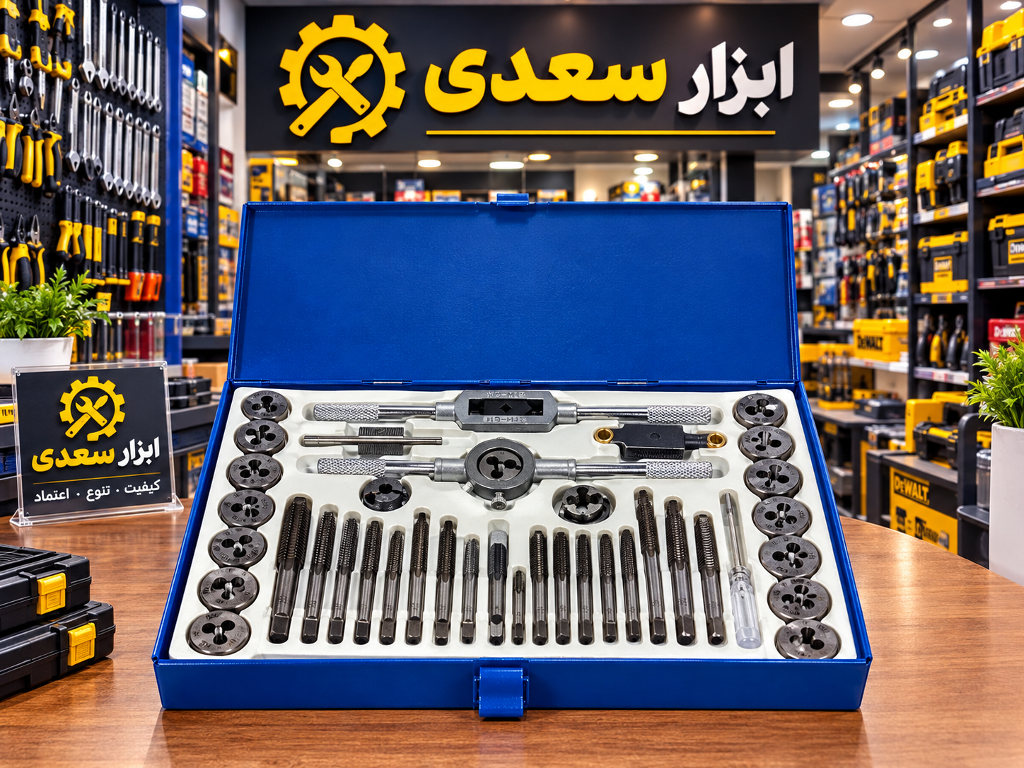 جعبه قلاویز ۴۰ پارچ